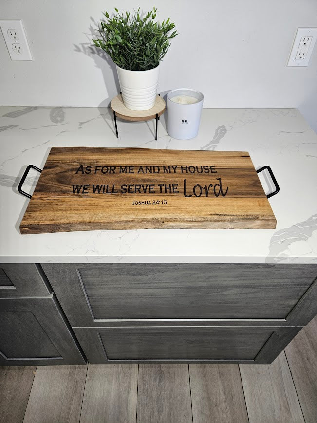 Serving Tray - Live Edge